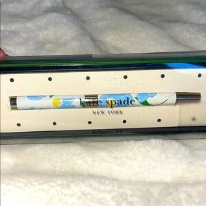 New-Kate Spade Floral Ballpoint Pen
